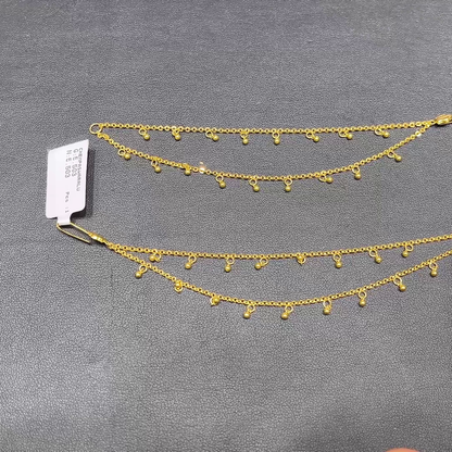 RS BROTHERS 5.503gms Chempasaralu 22K Yellow Gold