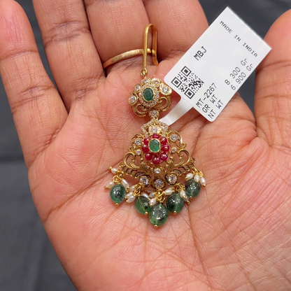 Anu Jewellers 6.9gms Papitabilla 22K Yellow Gold