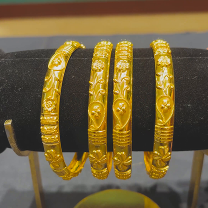 CMR 41.109gms BANGLES 22K Yellow Gold