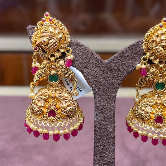 MUKUNDA JEWELLERS 22.17gms EARRINGS 22K Yellow Gold