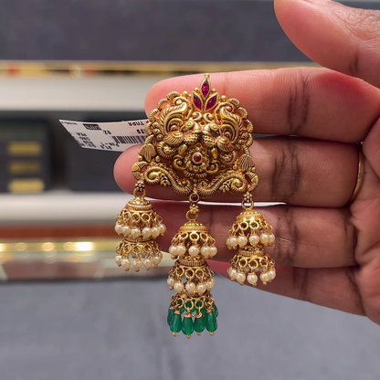 [make to order] 27.19gms EARRINGS 22K