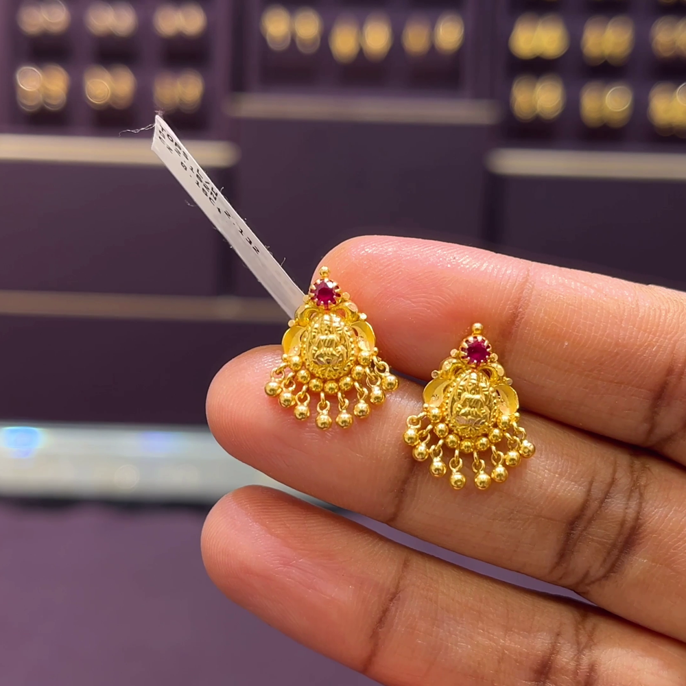 make to order] EARRINGS 22K – BangaruRani