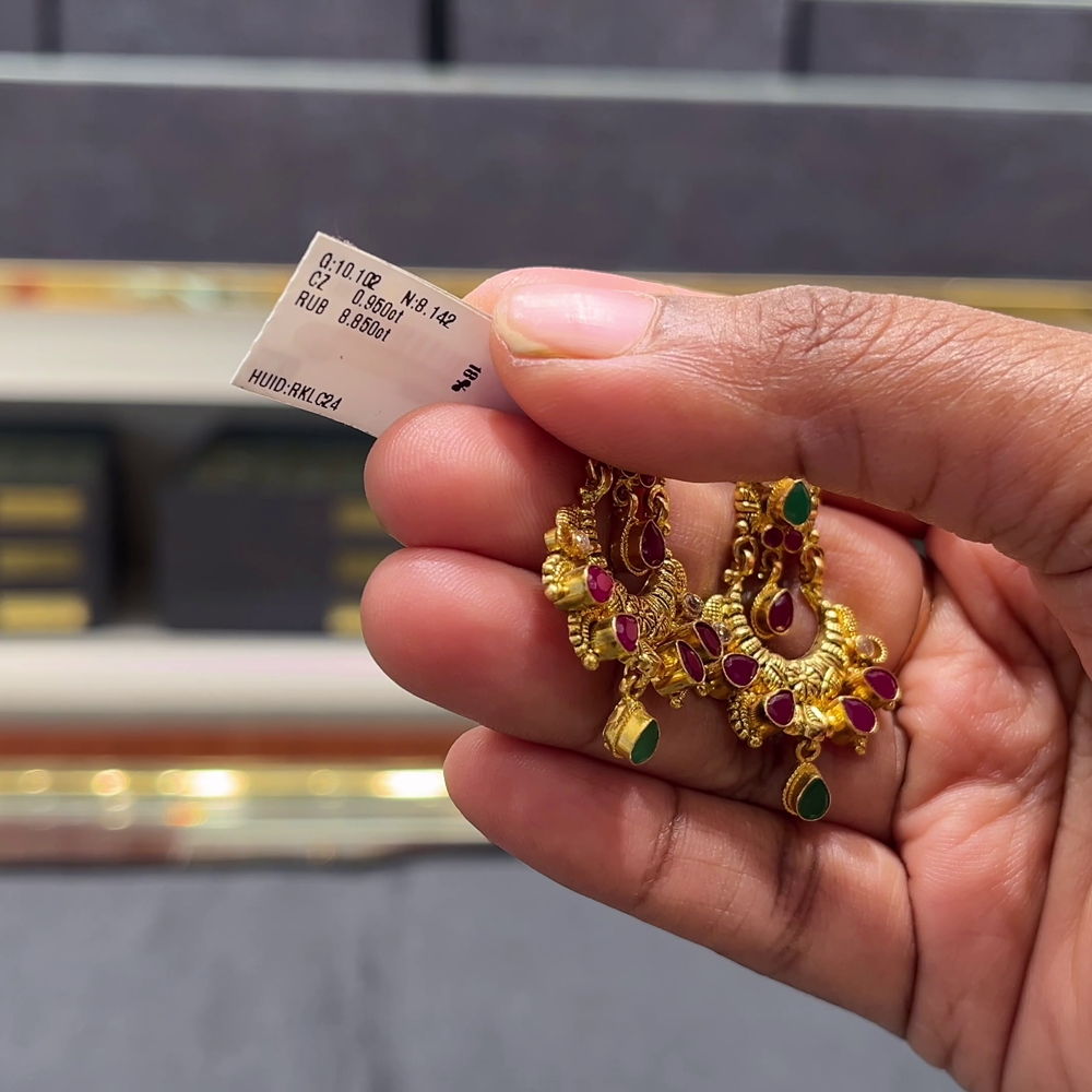 [make to order] 8.142gms EARRINGS 22K