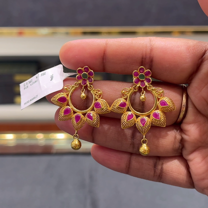 [make to order] 7.69gms EARRINGS 22K