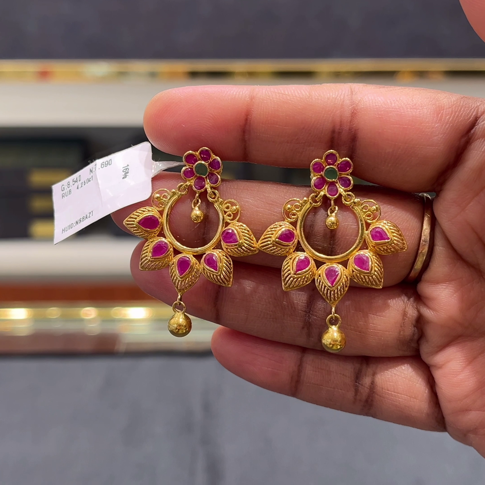 [make to order] 7.69gms EARRINGS 22K