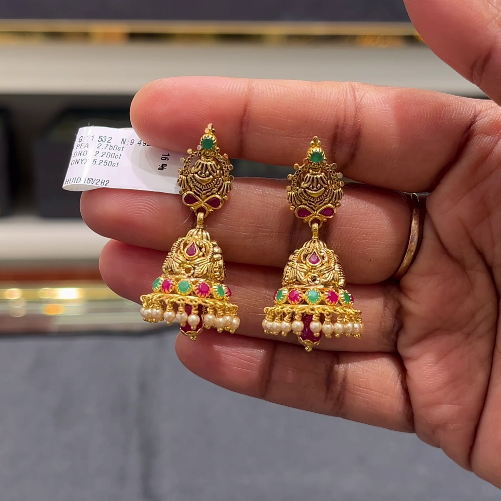 [make to order] 9.492gms EARRINGS 22K