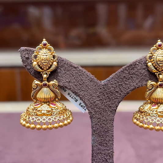 MUKUNDA JEWELLERS 13.02gms EARRINGS 22K Yellow Gold