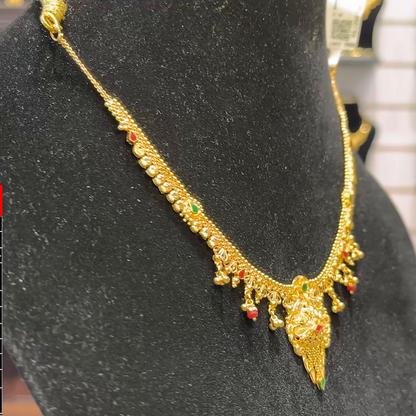 SOUTH INDIA 12.47gms NECKLACE 22K Yellow Gold