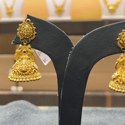 CHANDANA Brothers 11.7gms EARRINGS 22K Yellow Gold