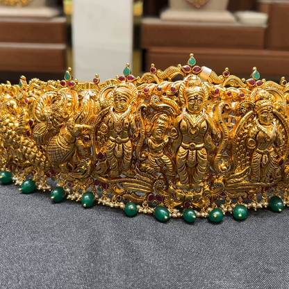 CMR 129.41gms VADDANAM 22K Nakshi