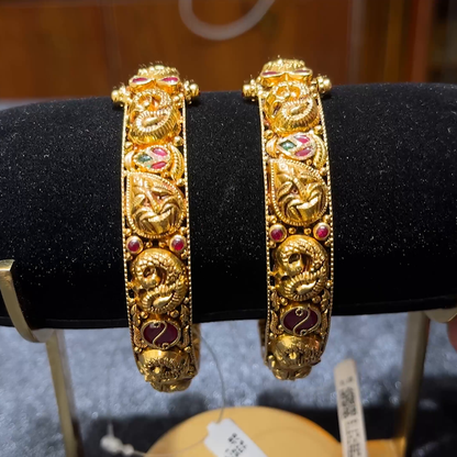 MUKUNDA JEWELLERS 17.776gms BANGLES 22K Yellow Gold