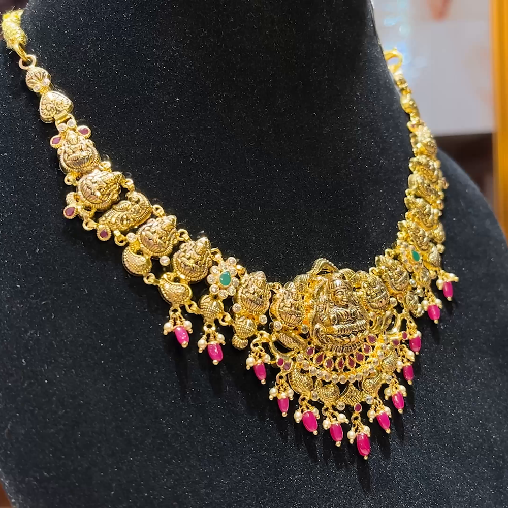 MUKUNDA JEWELLERS 22.78gms NECKLACE 22K Yellow Gold