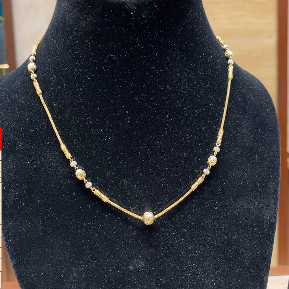 Chennai Shopping Mall 12.354gms CHAINS 22K Yellow Gold