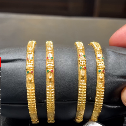 SOUTH INDIA 37.506gms BANGLES 22K Yellow Gold