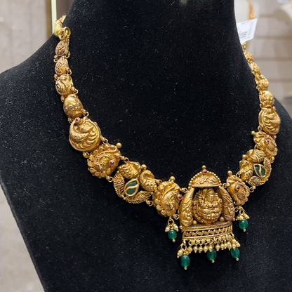 SOUTH INDIA 25.705gms NECKLACE 22K Yellow Gold