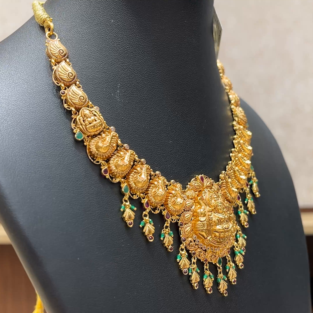 Chennai Shopping Mall 23.845gms NECKLACE 22K Yellow Gold