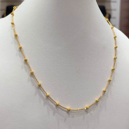 RS BROTHERS 7.156gms CHAINS 22K Yellow Gold