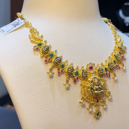 SOUTH INDIA 24.415gms NECKLACE 22K Yellow Gold