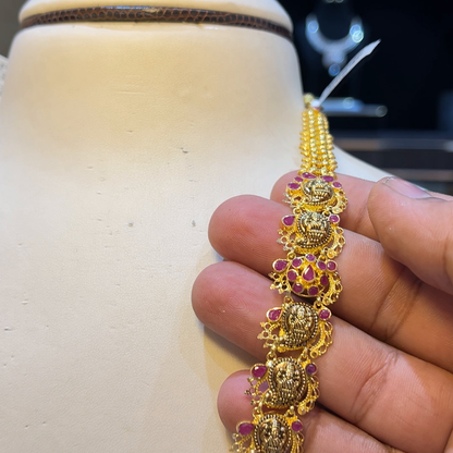 SOUTH INDIA 56.778gms HARAMS 22K Yellow Gold