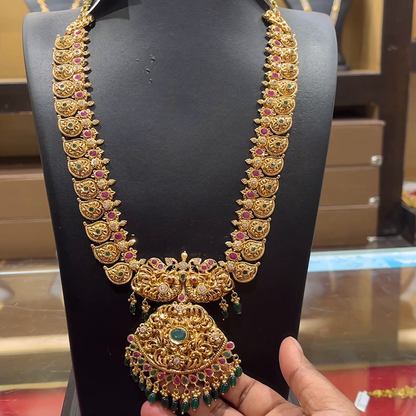 CHANDANA Brothers 81.51gms HARAMS 22K Yellow Gold