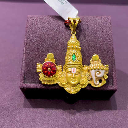 CMR 11.002gms Pendent 22K Yellow Gold