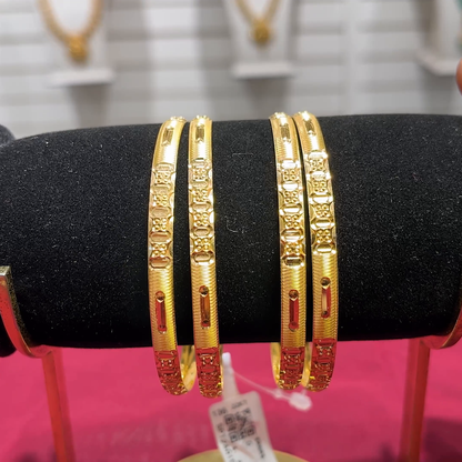 SOUTH INDIA 34.73gms BANGLES 22K Yellow Gold