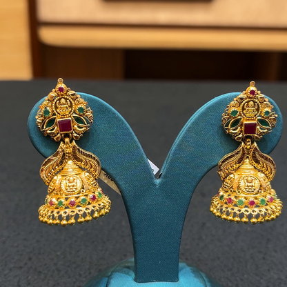 Chennai Shopping Mall 12.77gms EARRINGS 22K Yellow Gold