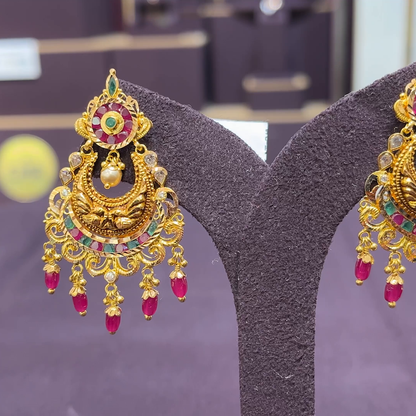 CMR 9.726gms EARRINGS 22K Yellow Gold