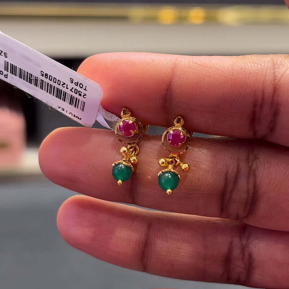 [make to order] 1.837gms EARRINGS 22K