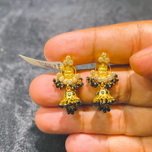 CMR 6.561gms EARRINGS 22K Yellow Gold