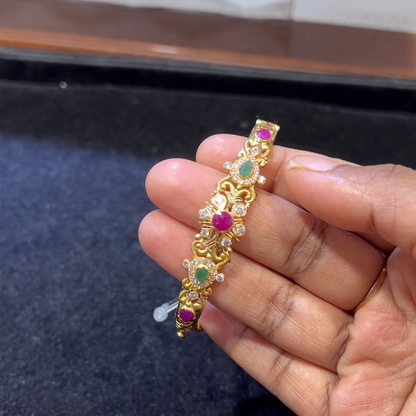 SRI RAM 13.898gms BANGLES 22K Yellow Gold