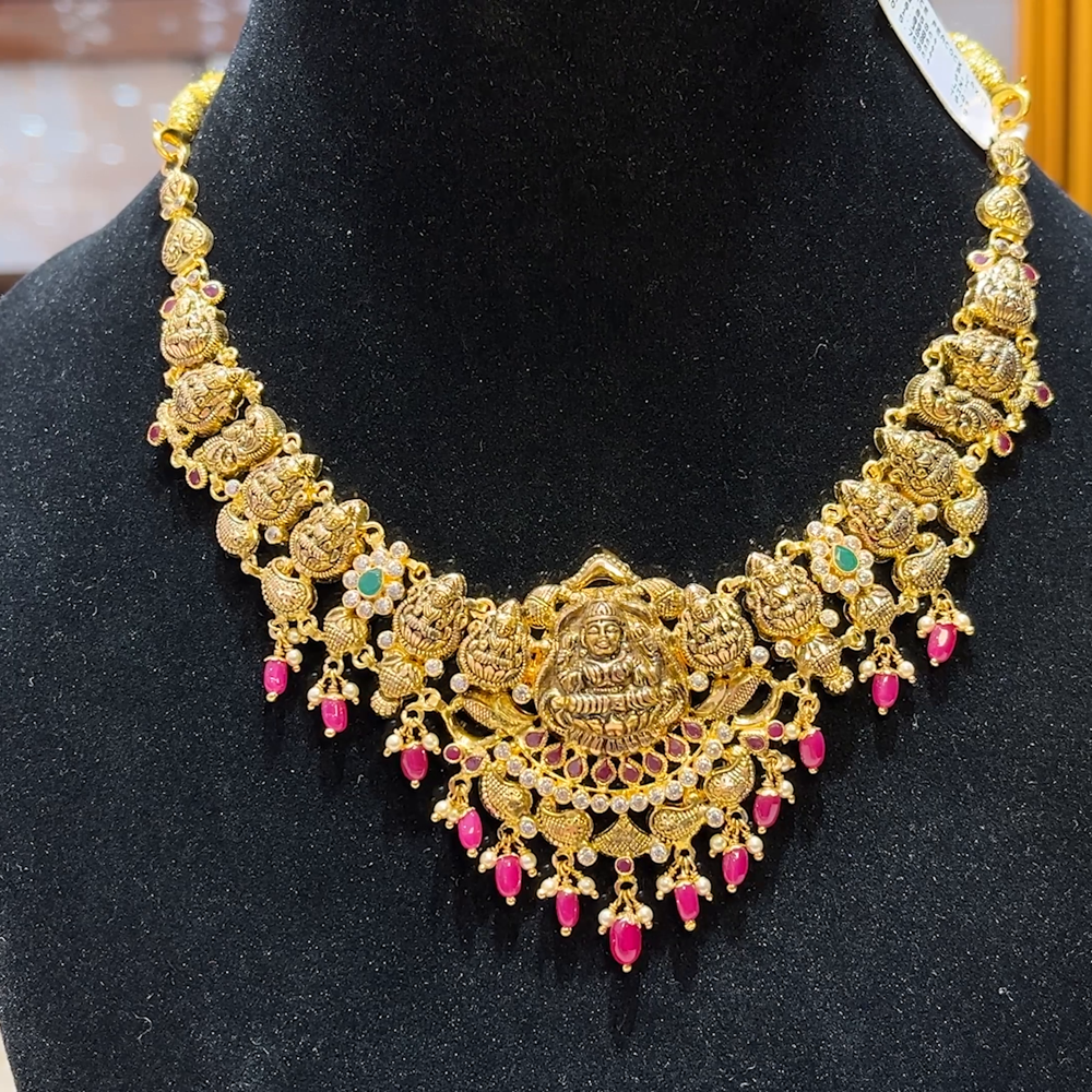 MUKUNDA JEWELLERS 22.78gms NECKLACE 22K Yellow Gold