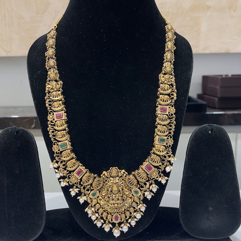 MUKUNDA JEWELLERS 57.19gms HARAMS 22K Yellow Gold