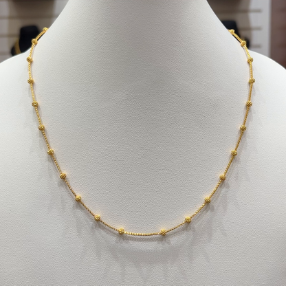 RS BROTHERS 7.156gms CHAINS 22K Yellow Gold