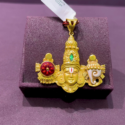 CMR 11.002gms Pendent 22K Yellow Gold