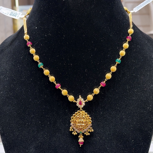 SOUTH INDIA 11.495gms NECKLACE 22K Yellow Gold