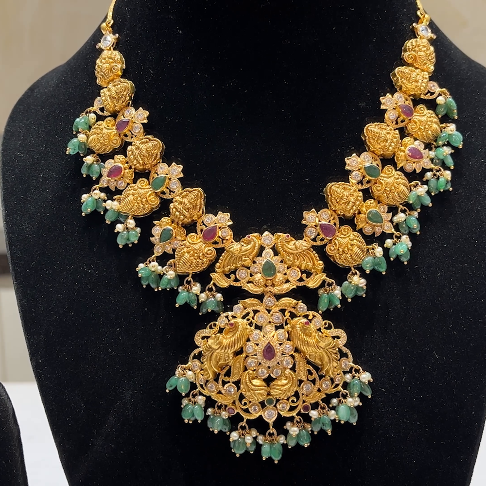 MUKUNDA JEWELLERS 49.215gms NECKLACE 22K Yellow Gold