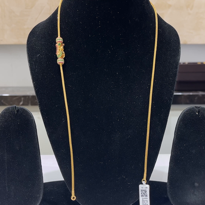 MUKUNDA JEWELLERS 23.43gms CHAINS 22K Yellow Gold