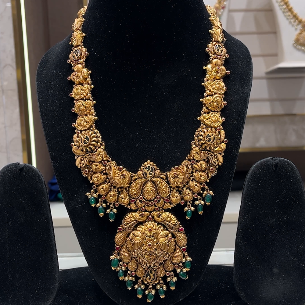 SOUTH INDIA 62.88gms HARAMS 22K Yellow Gold