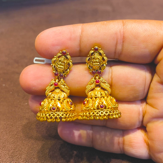 SRI RAM 15.094gms EARRINGS 22K Yellow Gold