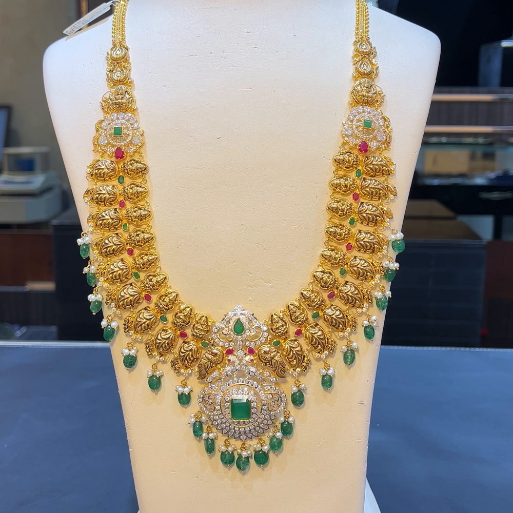 SOUTH INDIA 64.728gms HARAMS 22K Yellow Gold