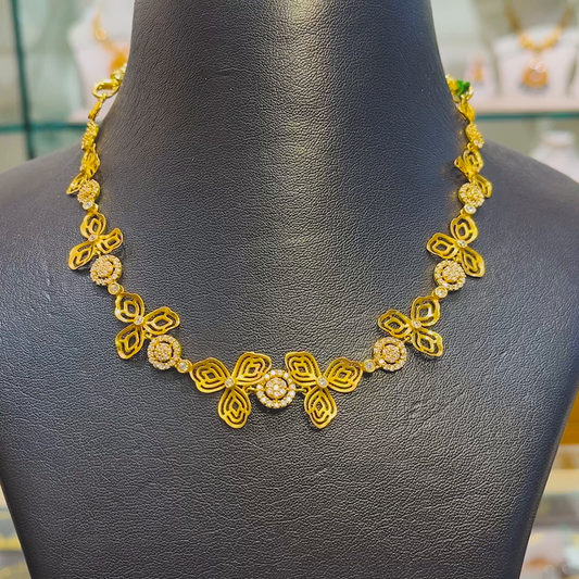 Anu Jewellers 11.67gms NECKLACE 22K Yellow Gold