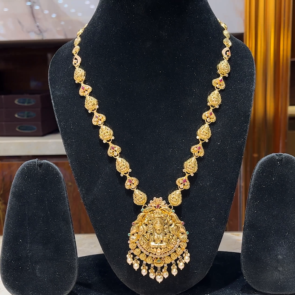 MUKUNDA JEWELLERS 33.137gms HARAMS 22K Yellow Gold