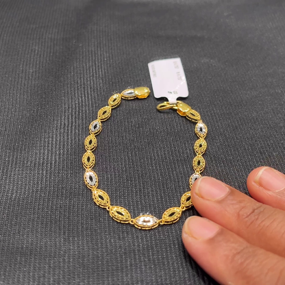 Anu Jewellers 4.757gms Bracelets 22K Yellow Gold