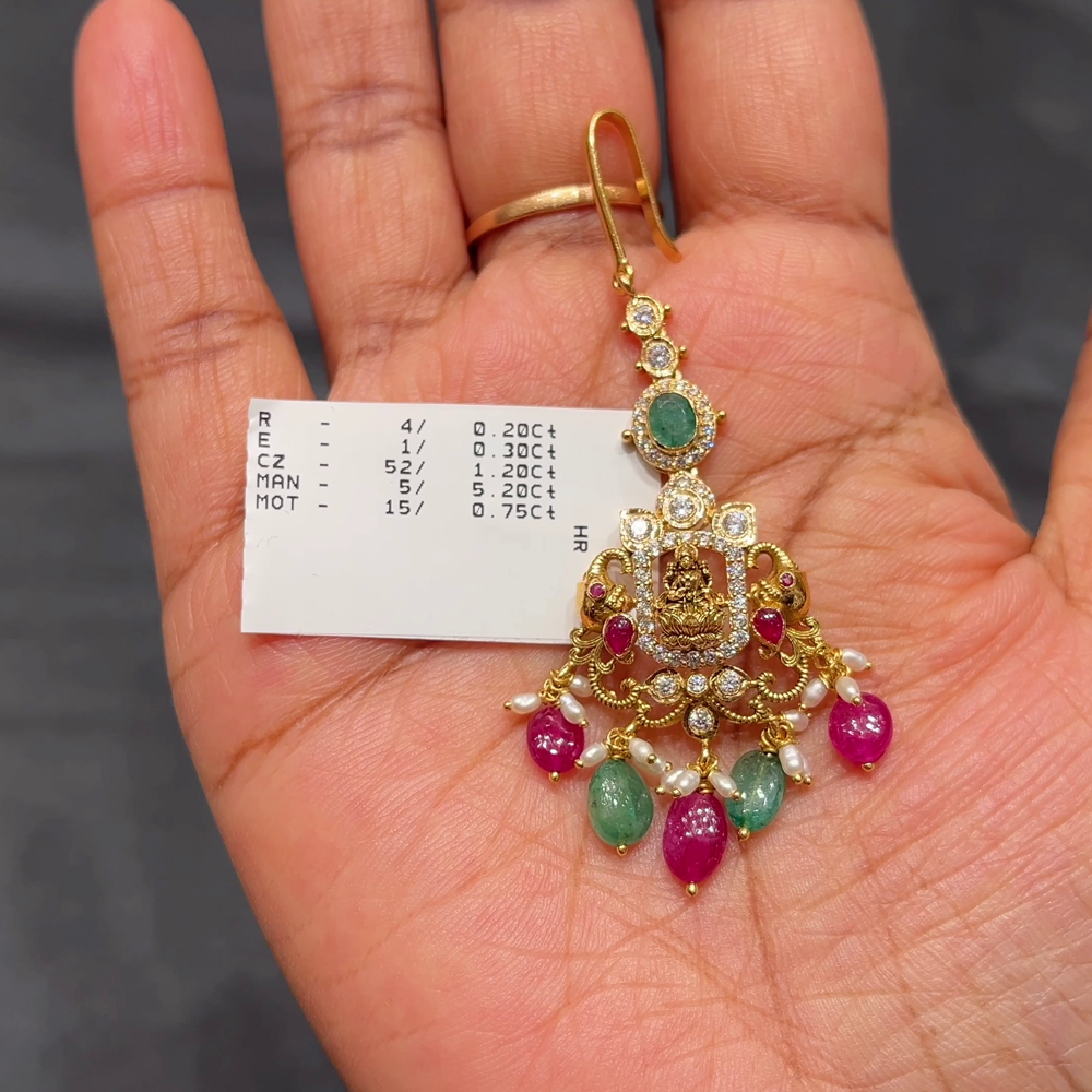 Anu Jewellers 5.77gms Papitabilla 22K Yellow Gold