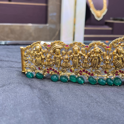 CMR 120.225gms VADDANAM 22K Nakshi