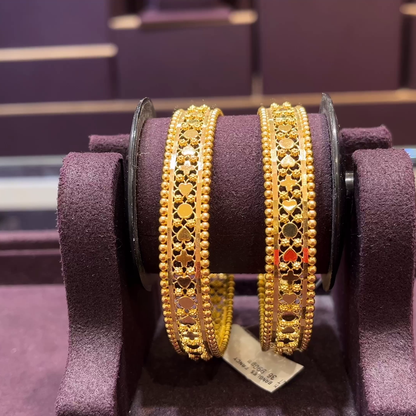 CMR 36.99gms BANGLES 22K Yellow Gold