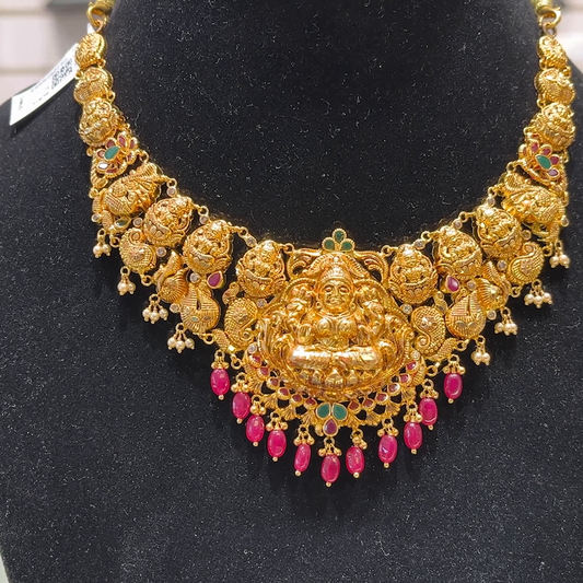 SOUTH INDIA 24.671gms NECKLACE 22K Yellow Gold