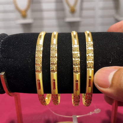 SOUTH INDIA 34.73gms BANGLES 22K Yellow Gold