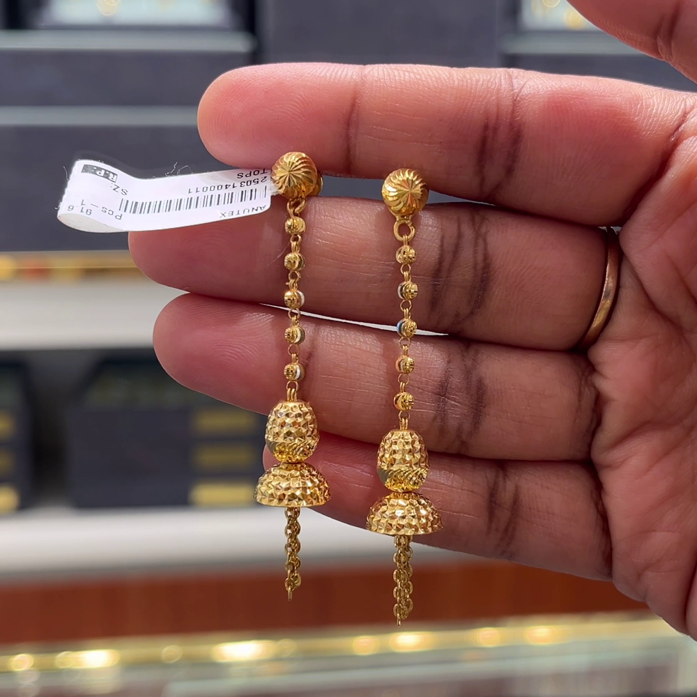 [make to order] 5.952gms EARRINGS 22K